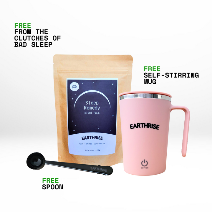 Earthrise Starter Kit with free spoon and Pink Mug